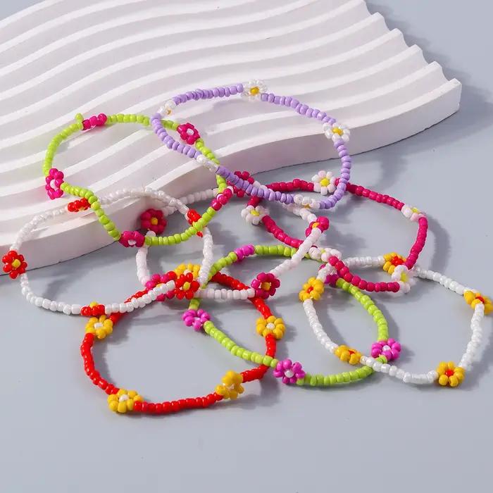 Bracelets de perles bohémien faits à la main pour femmes et filles