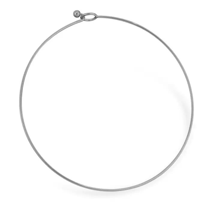 Collier avec anneau de cou en acier inoxydable 304