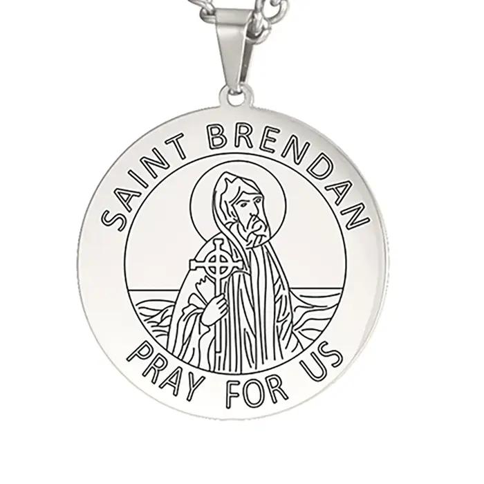 Dawapara – collier de médaille de Saint-christ