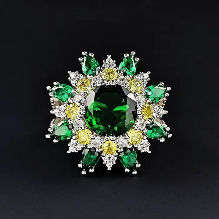 Bague de fiançailles ouverte pour femme, bijoux de marque, design unique, vente en gros, nouveau, 20