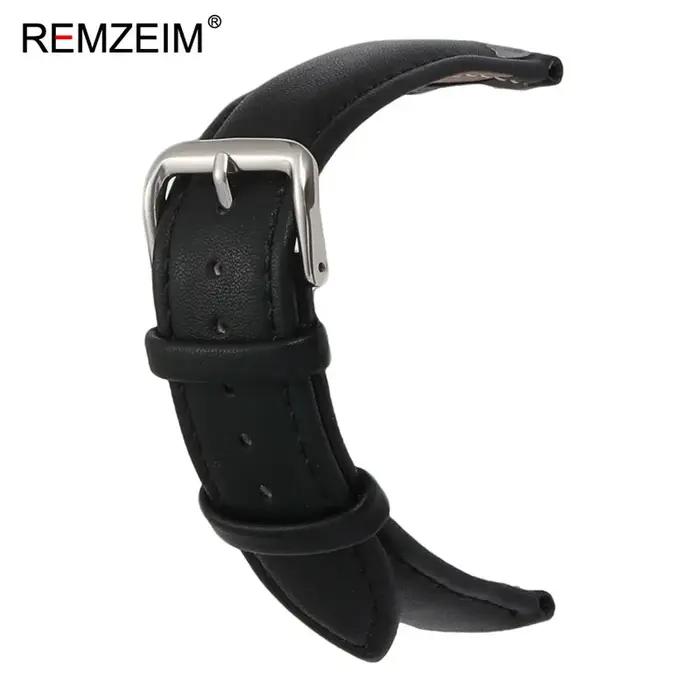 Bracelet de montre en cuir PU pour hommes et femmes, 18mm, 20mm, 22mm, confortable, décontracté, de remplacement