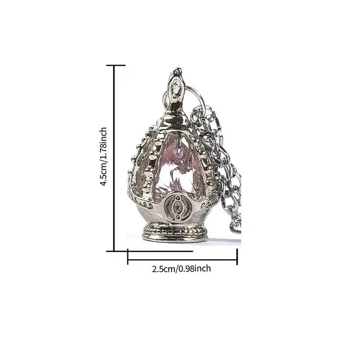 Collier pendentif Chic Soul Gem alliage de zinc pour filles occasions spéciales anime cosplay bijoux女性魔法动漫角色风格时尚珠宝挂件套装黄铜合金 для女孩的魔法动漫角色风格时尚珠宝挂件套装黄铜合金
