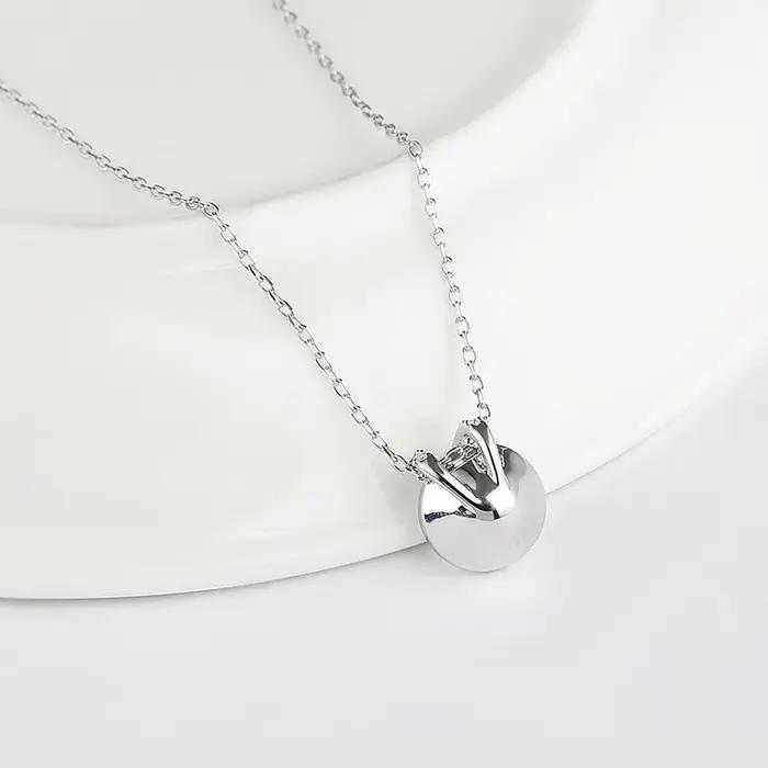 Collier romantique Bella V avec cristaux d'Autriche pour femmes, bijou de mariage, anniversaire et célébrations de Noël