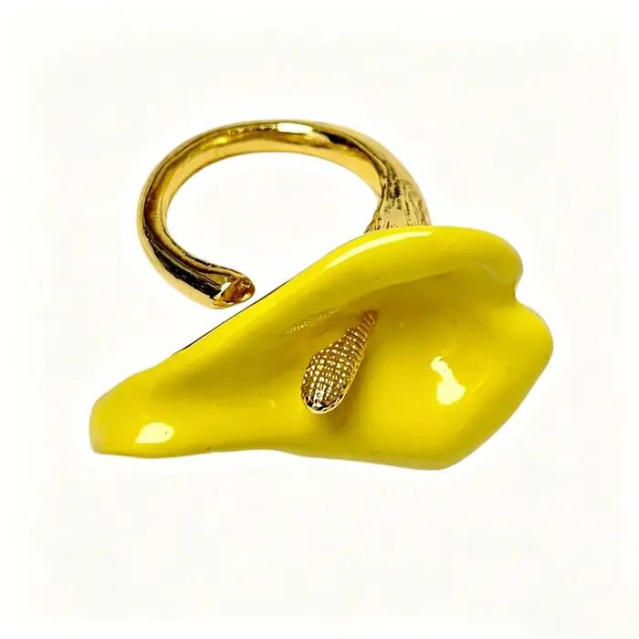 Nouvelle bague Calla Lily