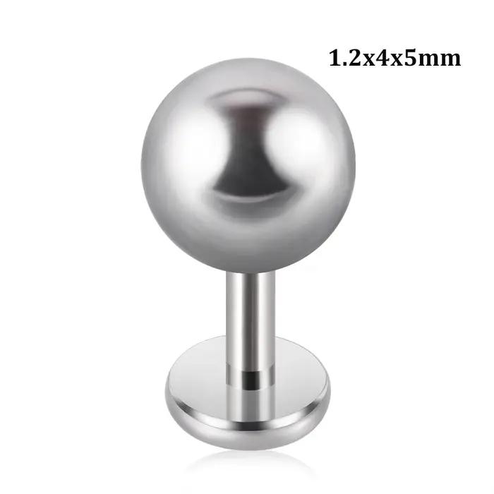 20/5 PIÈCES Piercing en acier chirurgical à tige ultra-courte