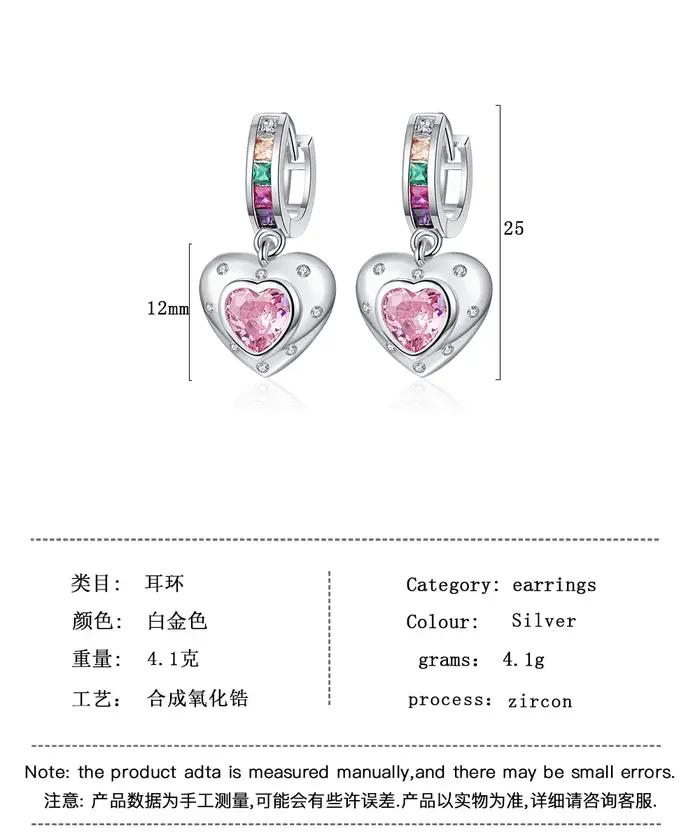 Boucles d'oreilles créoles princesse en argent 925 pour filles et femmes