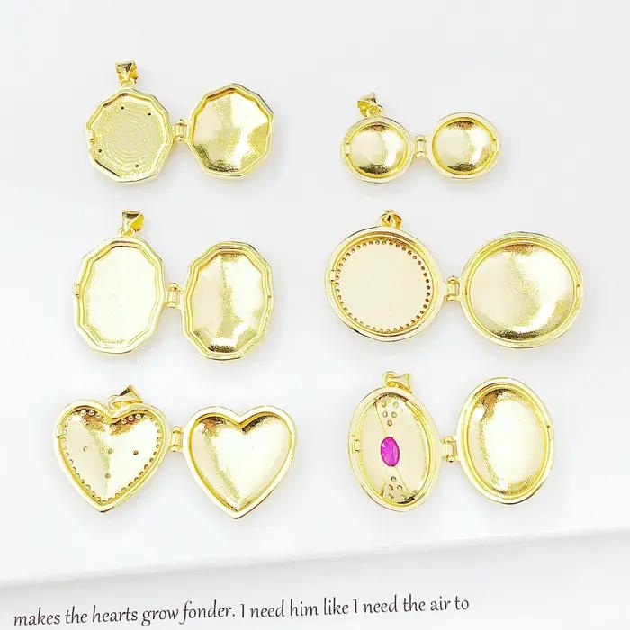 Collier médaillon à fleurs colorées pour femmes