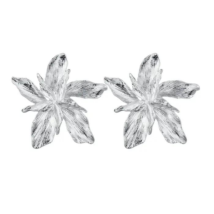 Boucles d'oreilles pendantes en métal pour femmes