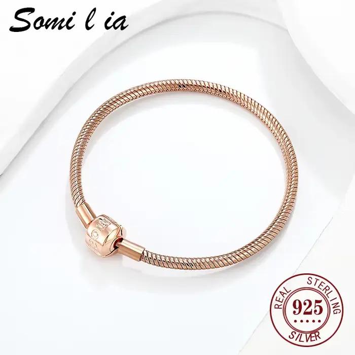 Bracelet en argent sterling 925 serpent forme animal de compagnie bijou hyperbolique original pour femmes anniversaires saint-valentin