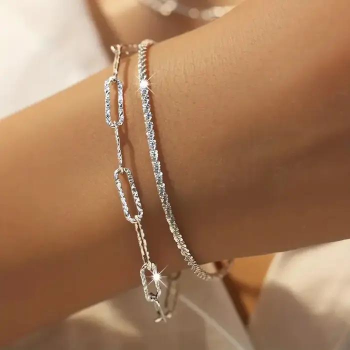 Ensemble de bijoux de luxe en argent Sterling 925 pour femmes
