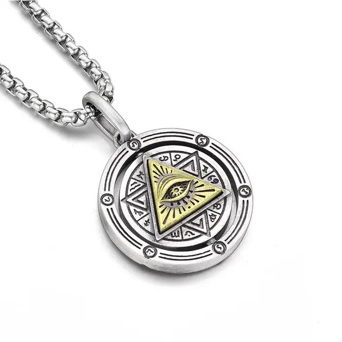 Collier oeil d'horus pendentif mauvais œil
