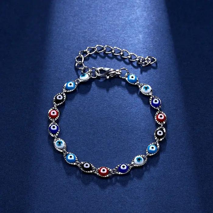 Bracelets porte-bonheur turc mauvais œil pour femmes et hommes