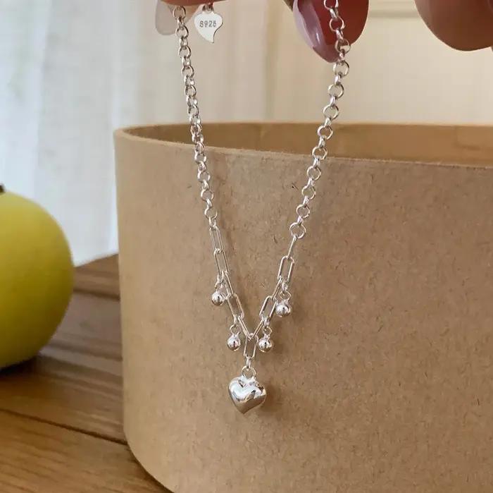Bracelet rétro en argent Sterling 100% massif pour femmes