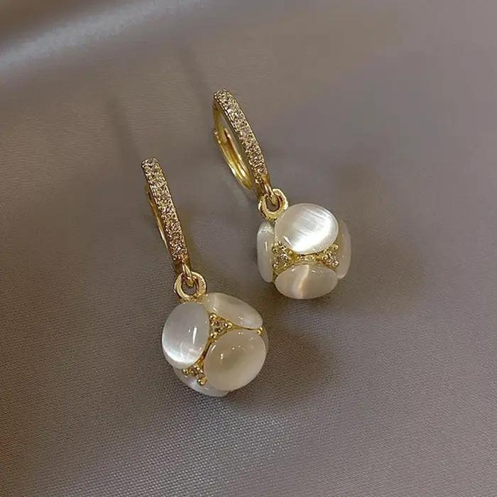 Boucles d'oreilles en or 18 carats pour femmes