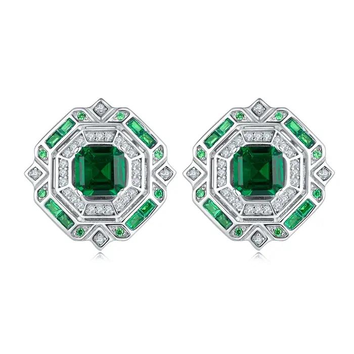 Boucles d'oreilles vintage en argent regardé 925