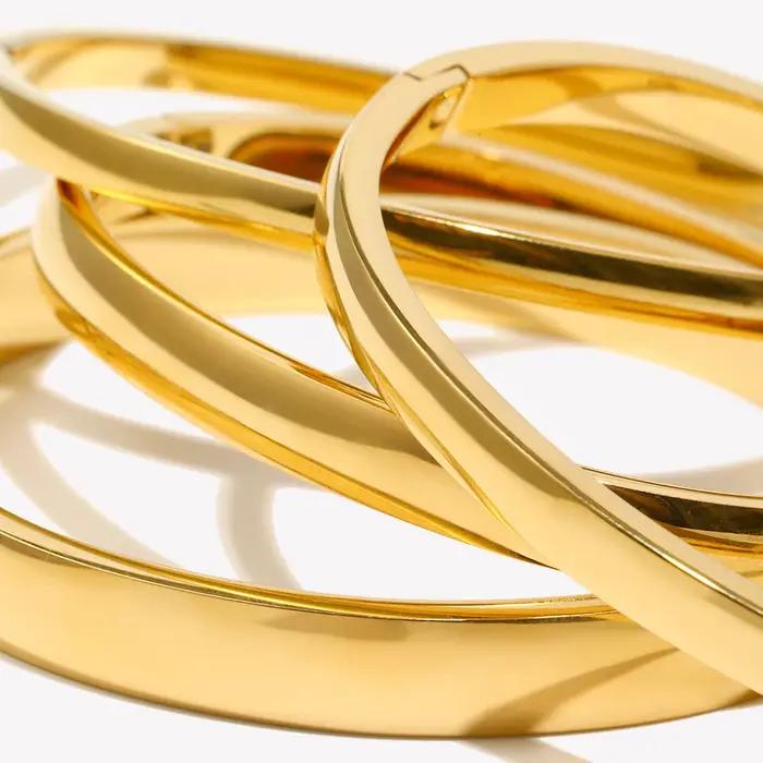 E.B.belle – bracelets de forme ovale