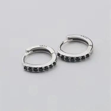 Boucles d'oreilles en argent sterling 925