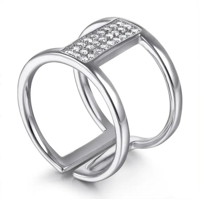 Bague ouverte en argent Sterling 925 massif pour femmes
