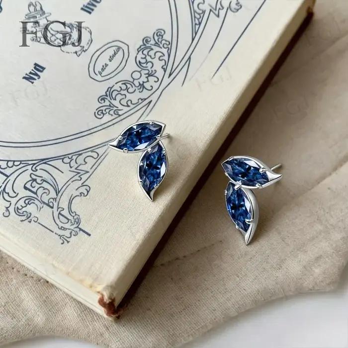 Boucles d'oreilles personnalisées en argent Sterling 925