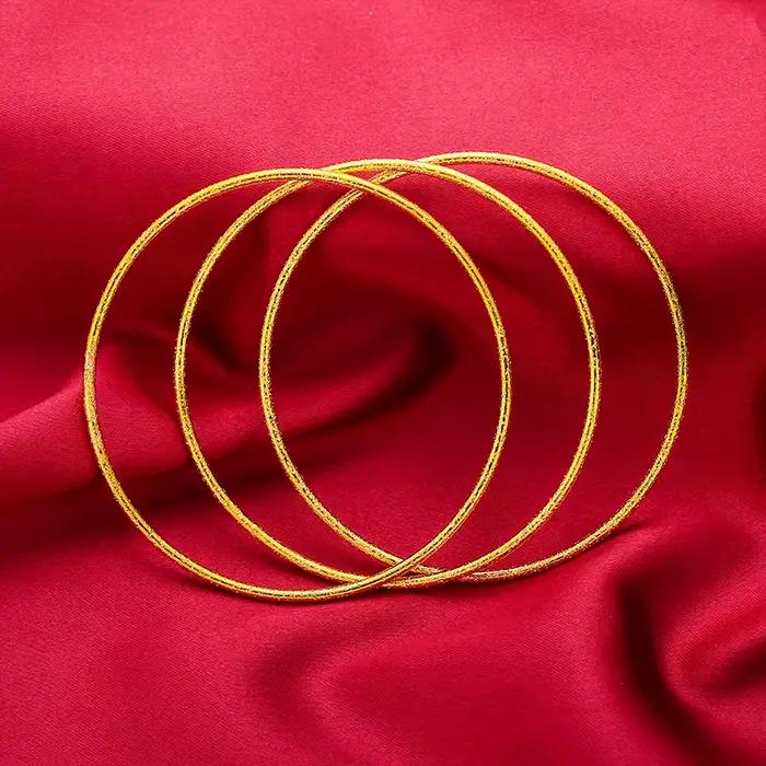 Bracelet en or 24 carats QEENKISS pour femme élégant pour soirées et occasions spéciales