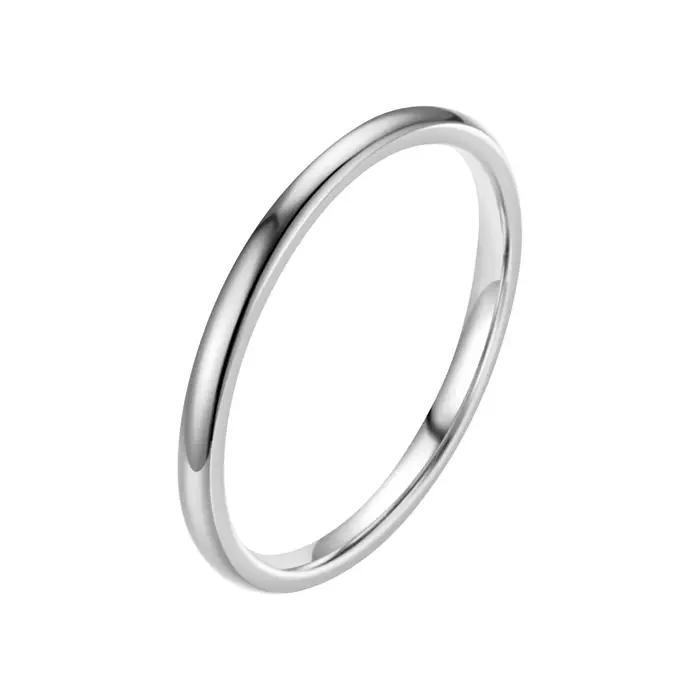 Bague taille 6/7/8/9/10/11/12 brossé Simple couleur argent bague hommes minimaliste alliance bagues