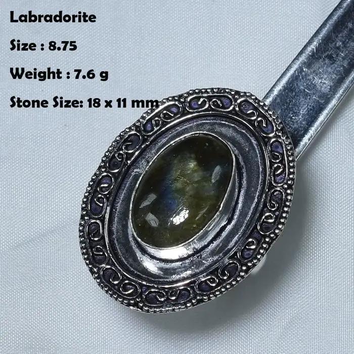 Véritable bague grenat quartz rose