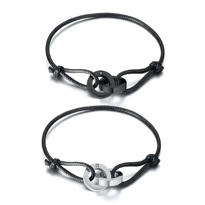 Bracelet de Karma à cordon noir