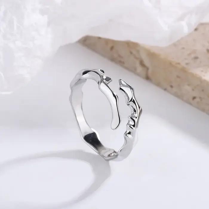 Bagues esthétiques en argent Sterling 925 pour femmes