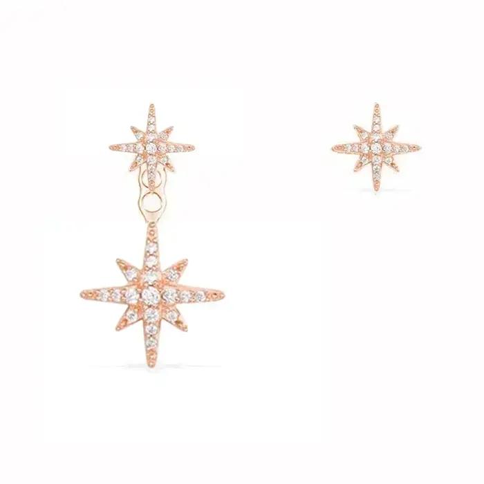 Boucles d'oreilles asymétriques classiques CY 2025