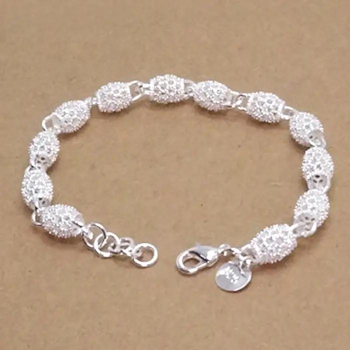 Mode 925 Bracelets en argent Sterling pour femmes de luxe Original concepteur creux lanterne boule