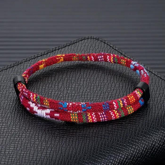 MKENjazz-Bracelet en fil de Bohimia pour hommes et femmes
