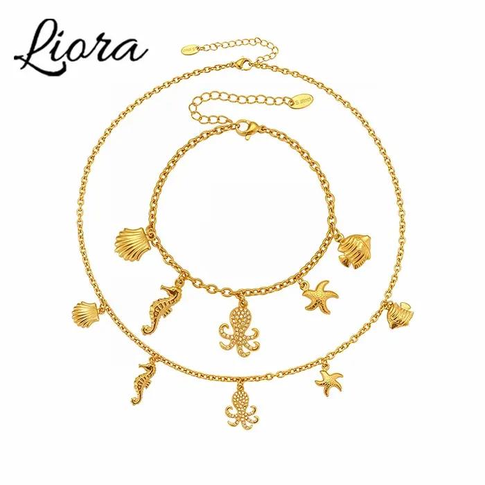 Liora – colliers et bracelets à breloques pour femmes