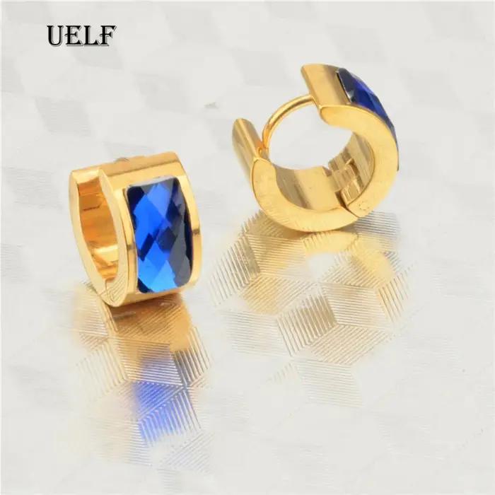 Uelf-Ensemble de Boucles d'Oreilles Rondes pour Femme