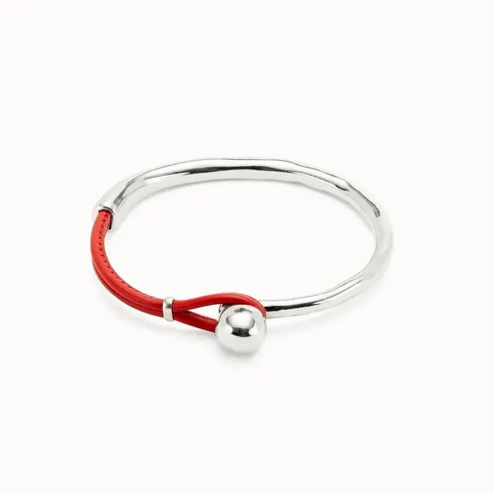 Bracelet en cuir coloré, corde en argent, Style Ins, tendance, Tube d'épissure, accessoires de Coupl