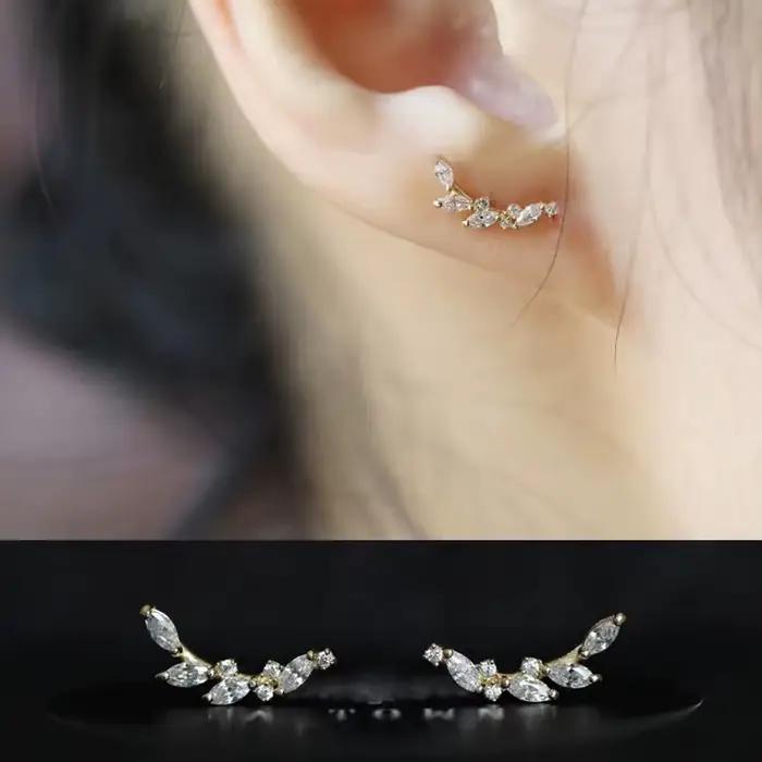 Boucles d'oreilles tibétaines coréennes en argent