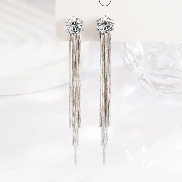 Boucles d'oreilles en argent Sterling 925 pour femmes