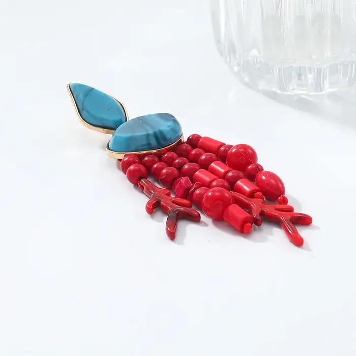 ZAA – boucles d'oreilles à breloques pour femmes