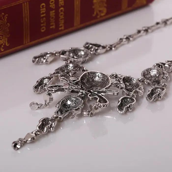 Collier Seton avec modules d'exagération pour femme