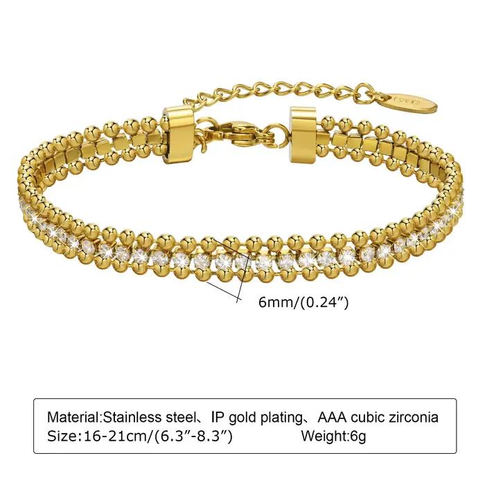 Bracelet de tennis pour femme
