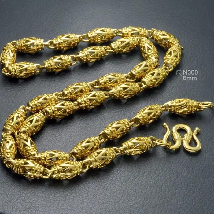 Collier à maillons en perles JO6 pour hommes et femmes
