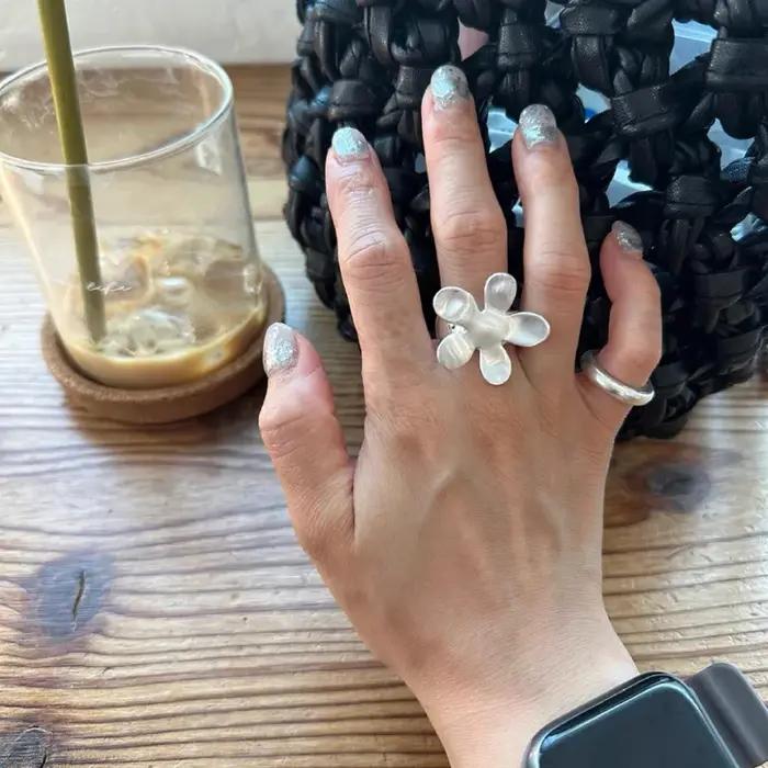 Bague de document en argent pour femmes et filles