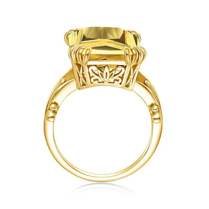Bague de Luxe Brillante en Argent Sterling 925 pour Femme