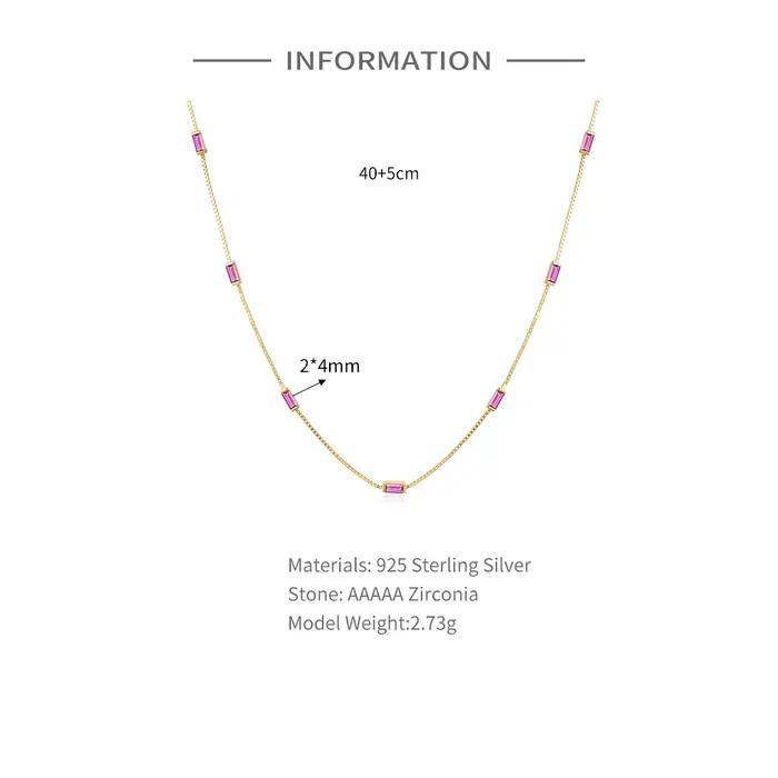 CANNER – collier en argent Sterling 925 pour femmes