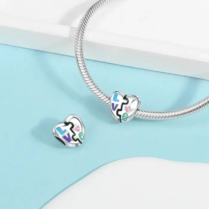 Breloques Pendentifs Carrousel en Argent 925 pour Bracelets Originaux