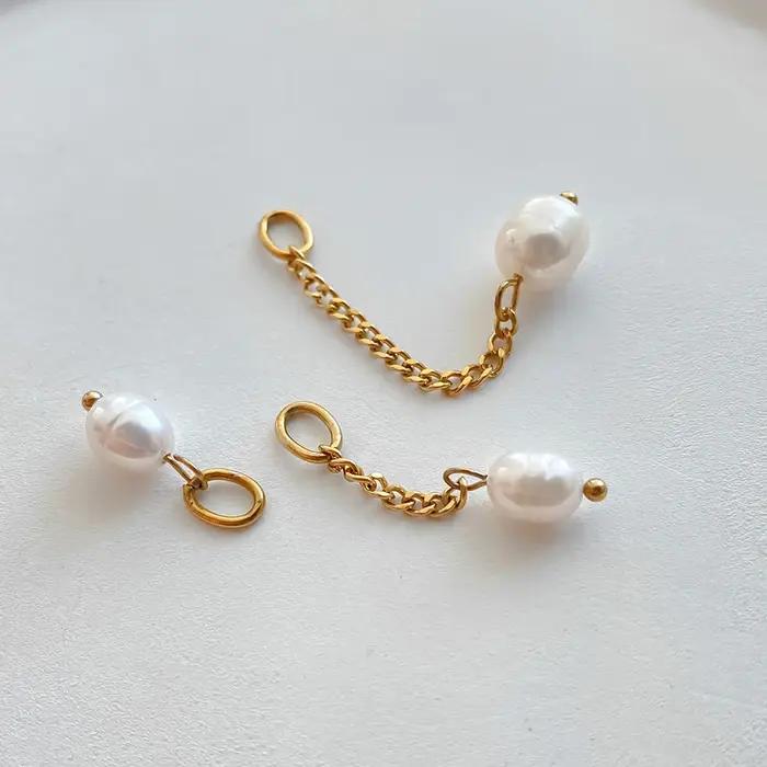 EManco – pendentif en perles en acier inoxydable