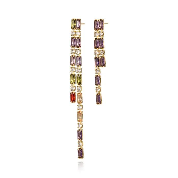 Collier Ras du Cou de Tennis Glacé pour Femme, Accessoire de Luxe, Style Hip Hop, Ensemble de Bijoux