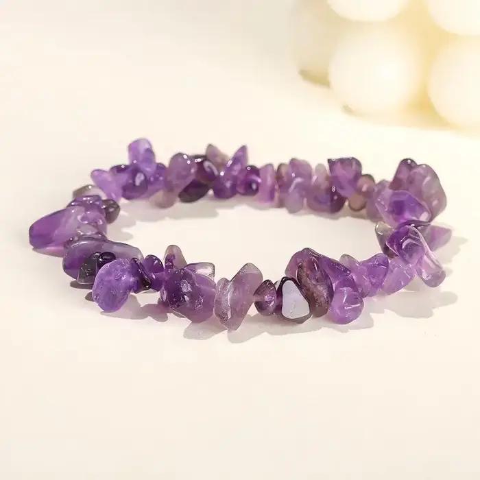 Bracelet de perles commissionné pour femme, bijoux empilables simples, 10mm