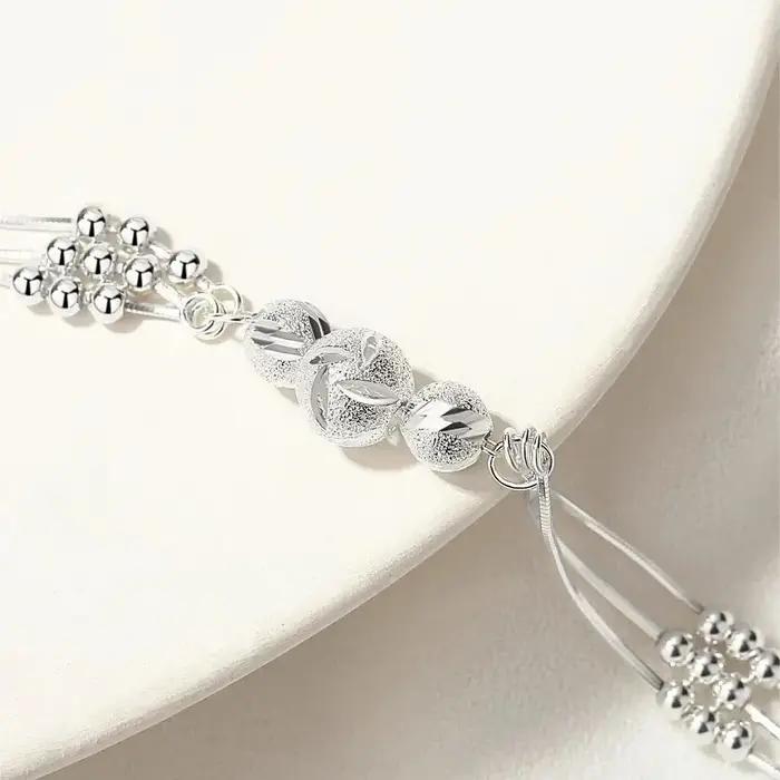 Bracelets porte-bonheur en argent Sterling 925 pour femmes