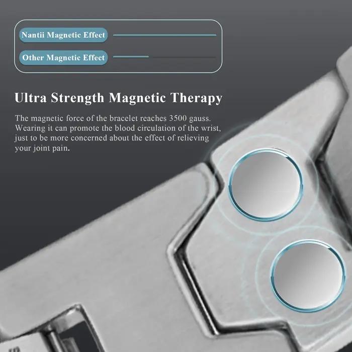 Bracelet Magnétique Thérapeutique Tendance pour Hommes
