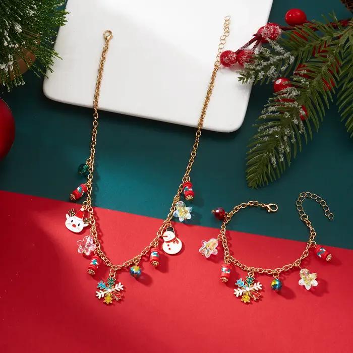 Charmante Collection de bijoux de noël pour femmes